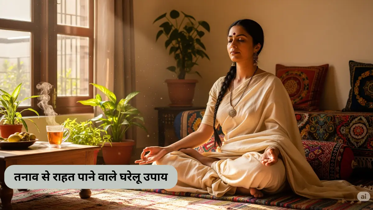तनाव से राहत पाने वाले घरेलू उपाय